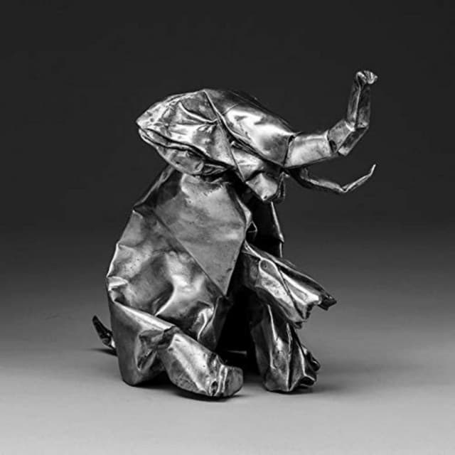 Release Cover Jlin - Black Origami