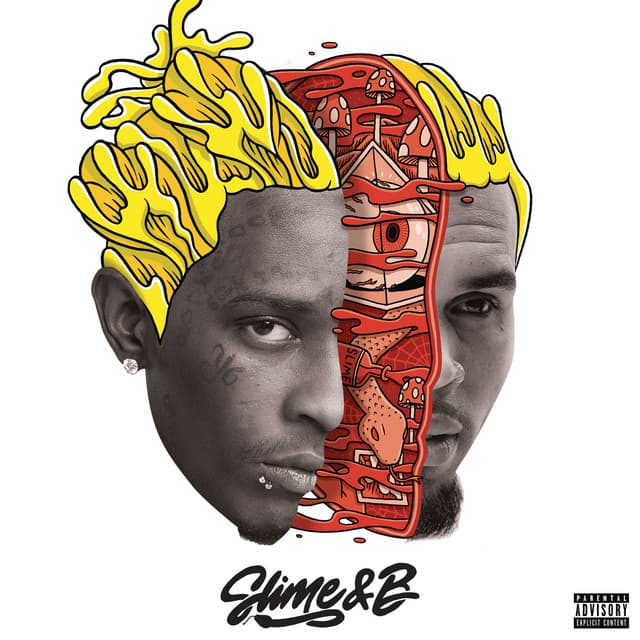 Release Cover Chris Brown, Young Thug - Slime & B