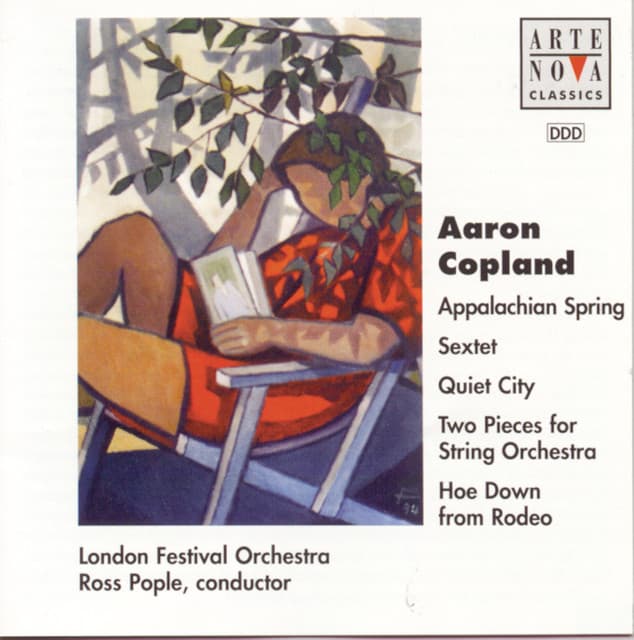 Release Cover Aaron Copland, Ross Pople - Copland: Appalachian Spring/Quiet City/Rodeo etc.