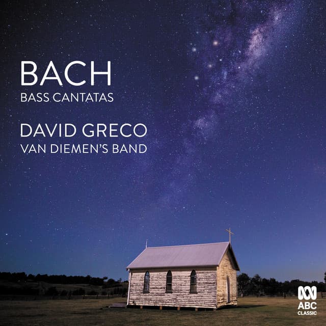 Release Cover Johann Sebastian Bach, David Greco, Van Diemen’s Band - Bach: Bass Cantatas