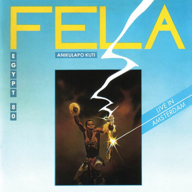 Release Cover Fela Kuti - Live in Amsterdam