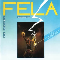 Release Cover Fela Kuti - Live in Amsterdam