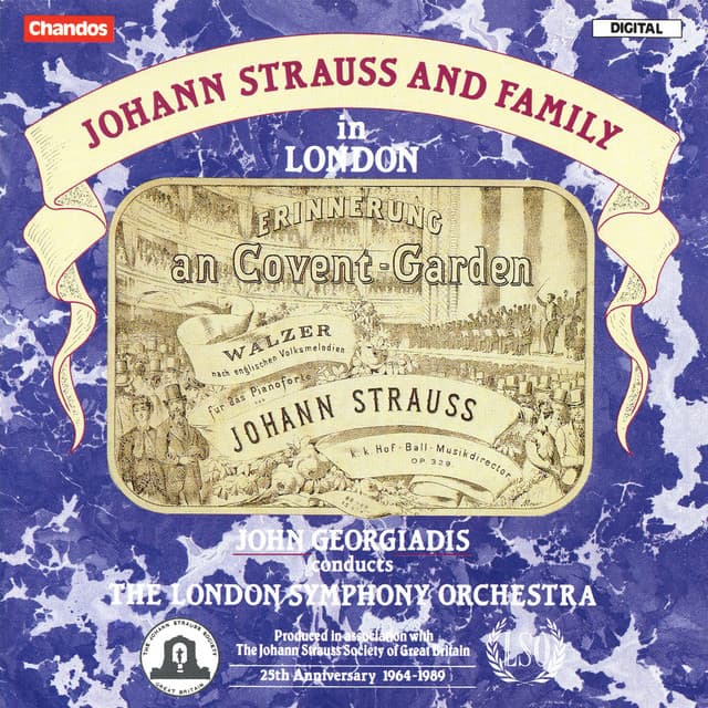 Release Cover Traditional, John Georgiadis, London Symphony Orchestra - J. Strauss & Family in London