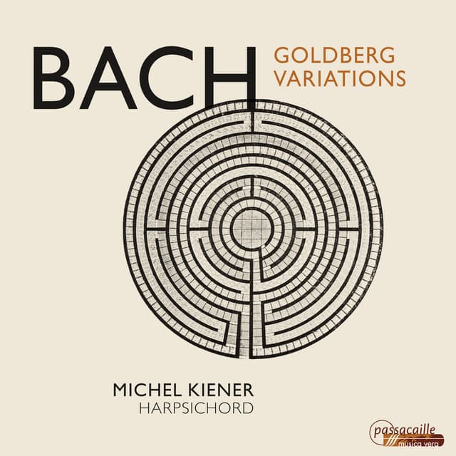 Release Cover Johann Sebastian Bach, Michel Kiener - Bach: Goldberg Variations