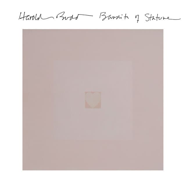 Release Cover Harold Budd - Bandits of Stature