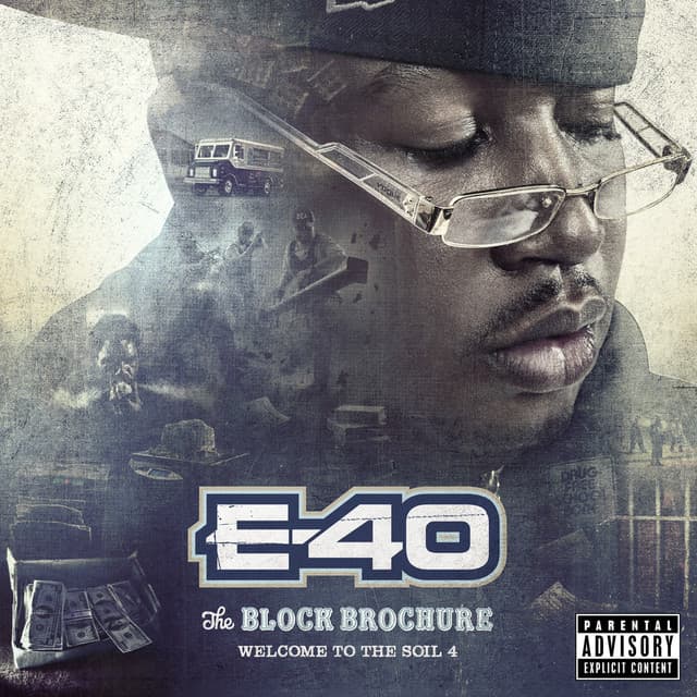 Release Cover E-40 - The Block Brochure: Welcome To The Soil 4