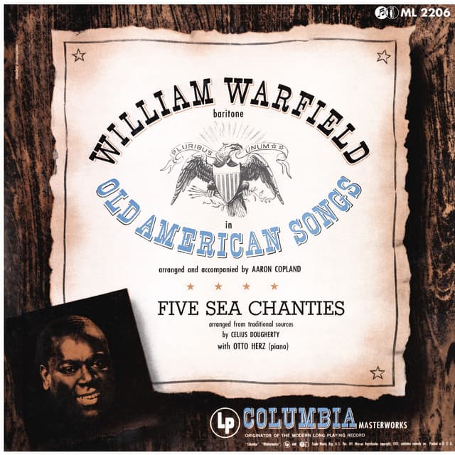 Release Cover Aaron Copland, William Warfield - Copland: Old American Songs