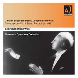 Release Cover Johann Sebastian Bach, Leopold Stokowski's Symphony Orchestra, Leopold Stokowksi - J.S. Bach Transcriptions, Vol. 2