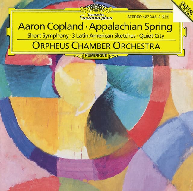 Release Cover Aaron Copland, Orpheus Chamber Orchestra - Copland: Appalachian Spring