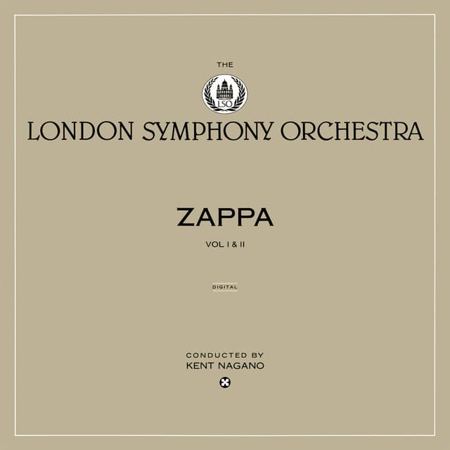 Release Cover Frank Zappa, London Symphony Orchestra - London Symphony Orchestra, Vols. I & II