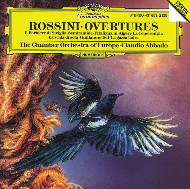 Release Cover Gioachino Rossini, Chamber Orchestra of Europe, Claudio Abbado - Rossini: Overtures