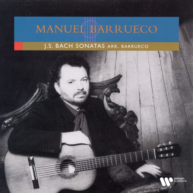 Release Cover Johann Sebastian Bach, Manuel Barrueco - Bach: Sonatas, BWV 1001, 1003 1004 & 1005 (Arr. Barrueco for Guitar)