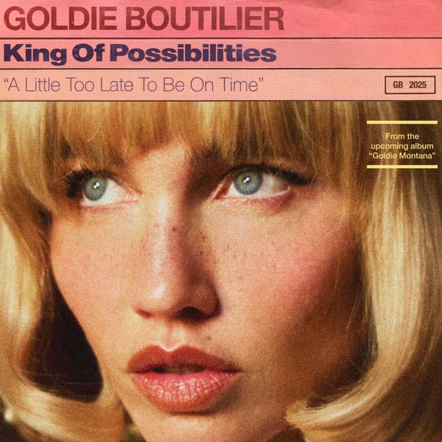 Release Cover Goldie Boutilier - King of Possibilities