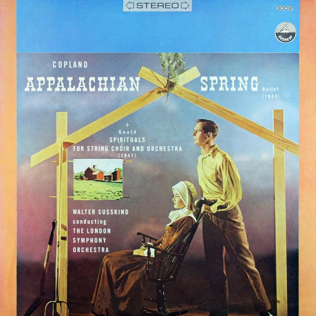 Release Cover Morton Gould, London Symphony Orchestra, Walter Susskind - Copland: Appalachian Spring & Gould: Spirituals for String Choir and Orchestra