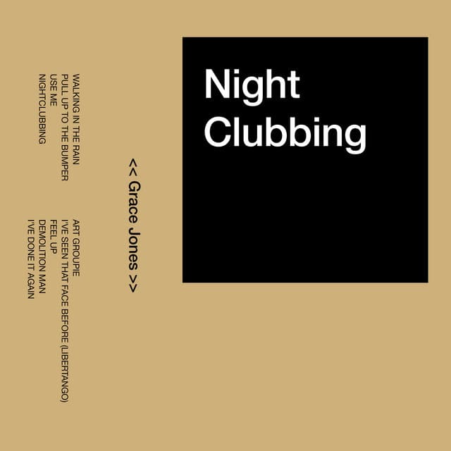 Release Cover Grace Jones - Nightclubbing