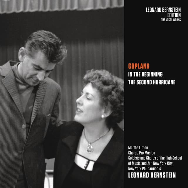 Release Cover Aaron Copland, Leonard Bernstein, New York Philharmonic - Copland: In the Beginning & The Second Hurricane