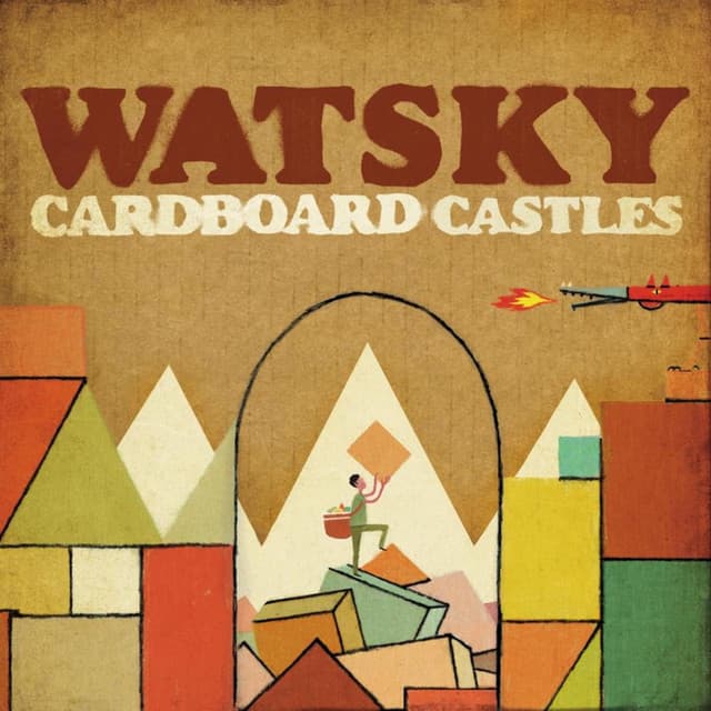 Release Cover Watsky - Cardboard Castles
