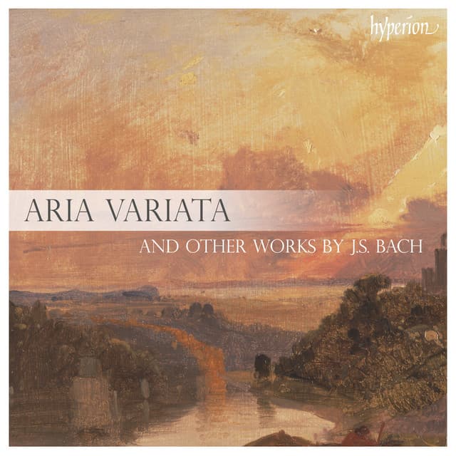 Release Cover Johann Sebastian Bach - Aria Variata & Other Works by J.S. Bach