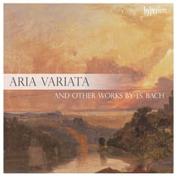 Release Cover Johann Sebastian Bach - Aria Variata & Other Works by J.S. Bach