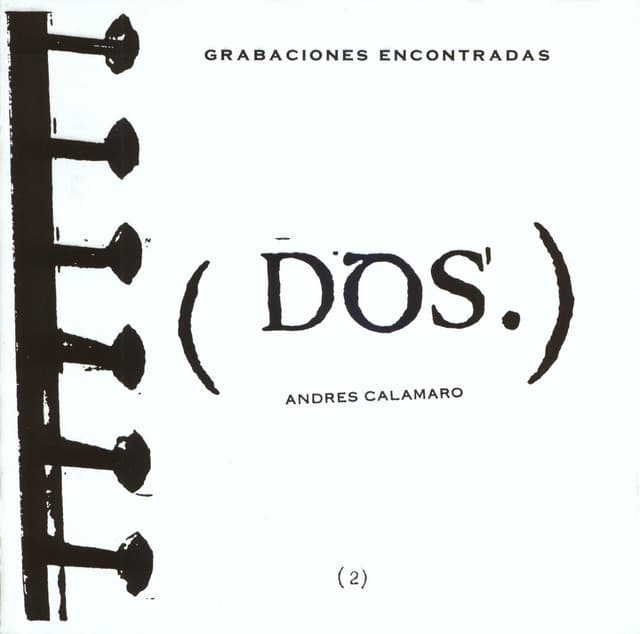 Release Cover Andrés Calamaro - Grabaciones Encontradas (Dos)