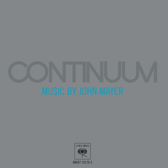 Release Cover John Mayer - Continuum