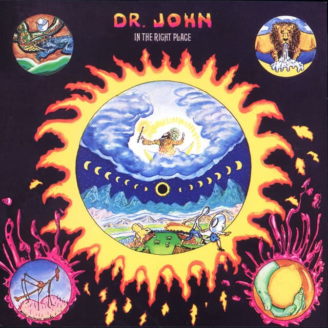Release Cover Dr. John - In The Right Place