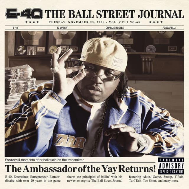 Release Cover E-40 - The Ball Street Journal (Explicit Version)