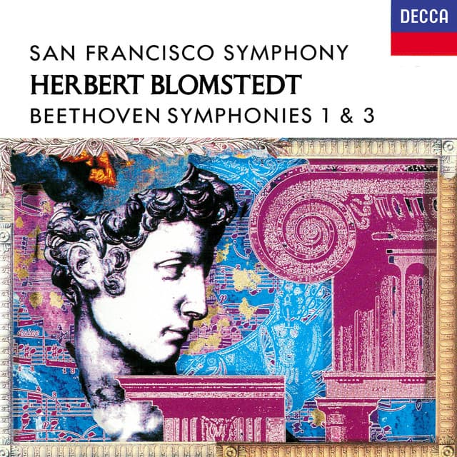 Release Cover Ludwig van Beethoven, Herbert Blomstedt, San Francisco Symphony - Beethoven: Symphonies Nos. 1 & 3