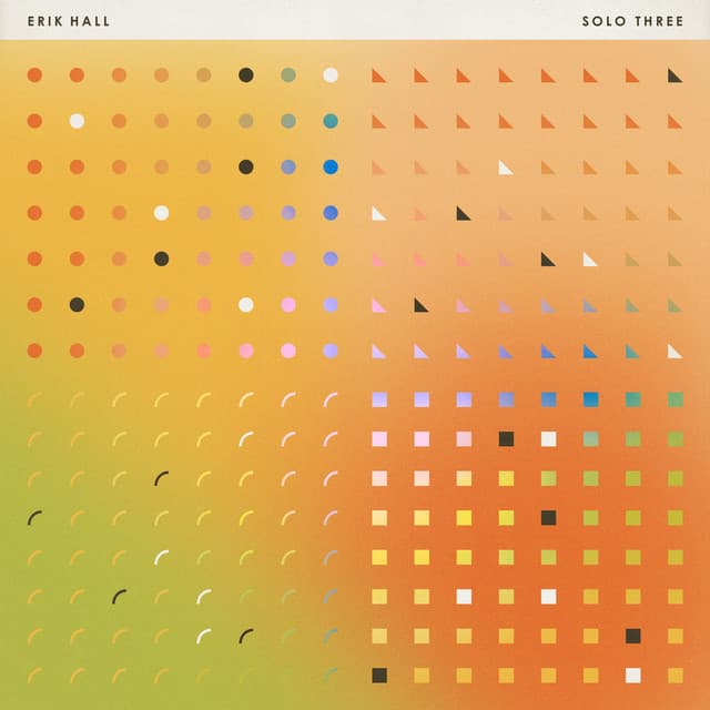 Release Cover Erik Hall - Solo Three
