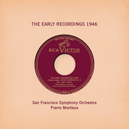 Release Cover Pierre Monteux, San Francisco Symphony - Pierre Monteux: The Early Recordings 1946