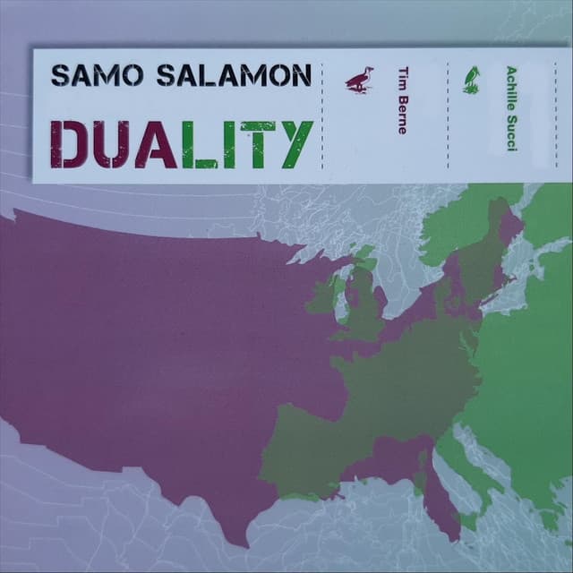 Release Cover Samo Salamon, Tim Berne, Achille Succi - Duality