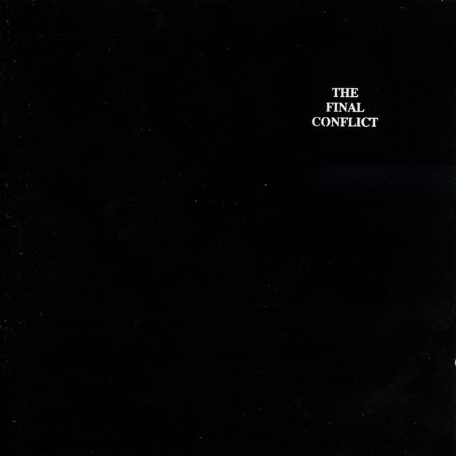 Release Cover Conflict - The Final Conflict