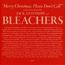 Release Cover Bleachers - Merry Christmas, Please Don't Call