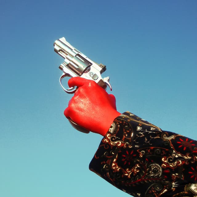 Release Cover Paris Texas - Red Hand Akimbo