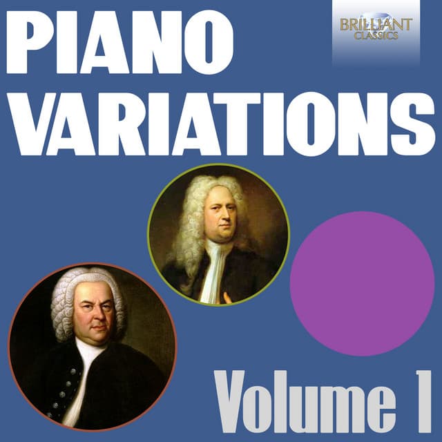 Release Cover Johann Sebastian Bach, Scipione Sangiovanni, Yuan Sheng - Piano Variations, Vol. 1 (J.S. Bach & Handel)