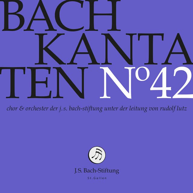 Release Cover Johann Sebastian Bach, Chor der J. S. Bach-Stiftung, Orchester der J. S. Bach-Stiftung, Rudolf Lutz - J.S. Bach: Cantatas, Vol. 42 (Live)