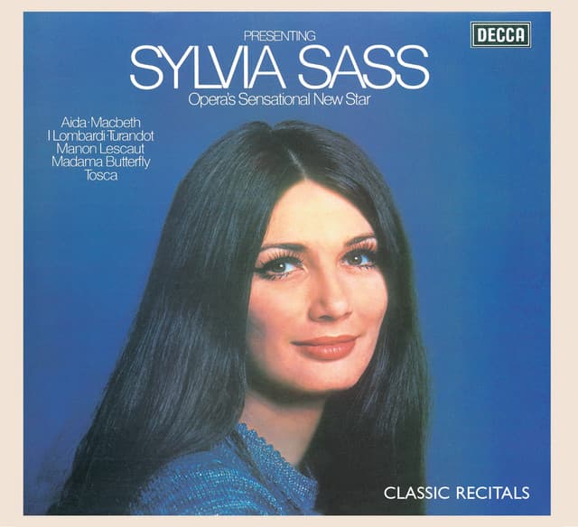 Release Cover Sylvia Sass, London Symphony Orchestra, Lamberto Gardelli - Sylvia Sass