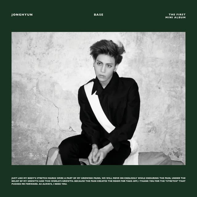 Release Cover JONGHYUN - BASE - The 1st Mini Album