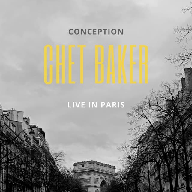 Release Cover Chet Baker - Conception (Live In Paris)