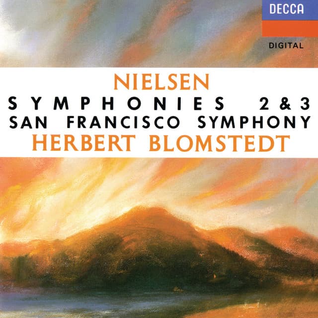 Release Cover Carl Nielsen, Herbert Blomstedt, San Francisco Symphony - Nielsen: Symphonies Nos. 2 & 3