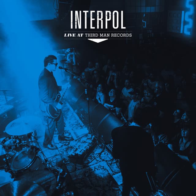 Release Cover Interpol - Live at Third Man Records