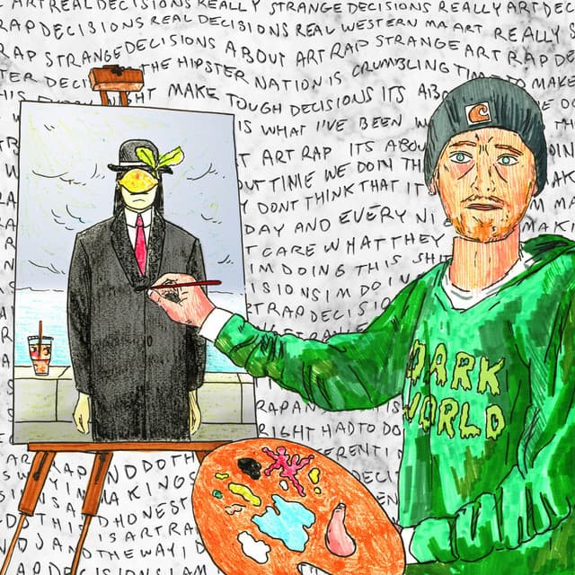 Release Cover DJ Lucas - Strange Art Rap Decisions