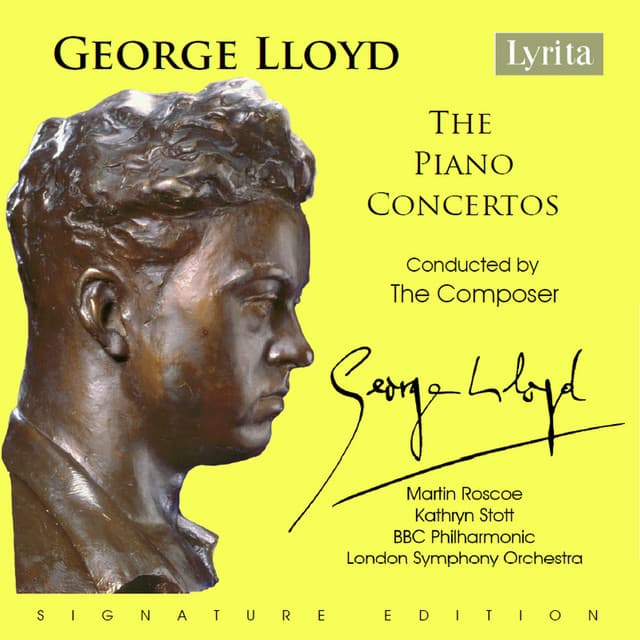 Release Cover George Lloyd, Martin Roscoe, Kathryn Stott, BBC Philharmonic, London Symphony Orchestra - Lloyd: The Piano Concertos