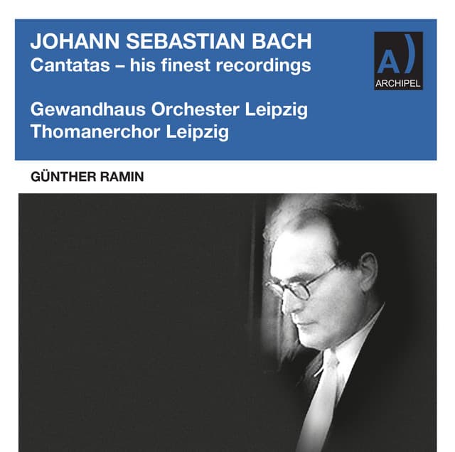 Release Cover Johann Sebastian Bach, Gewandhausorchester, Günther Ramin - J.S. Bach: Cantatas (Remastered 2023)