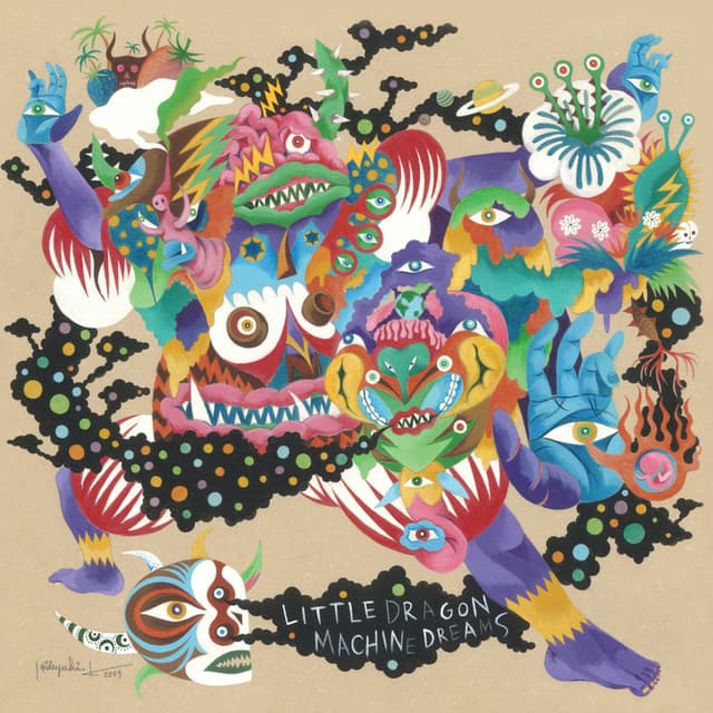 Release Cover Little Dragon - Machine Dreams