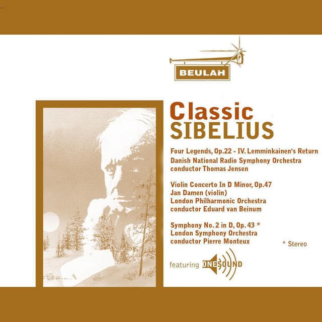 Release Cover Jean Sibelius, London Philharmonic Orchestra, London Symphony Orchestra - Classic Sibelius