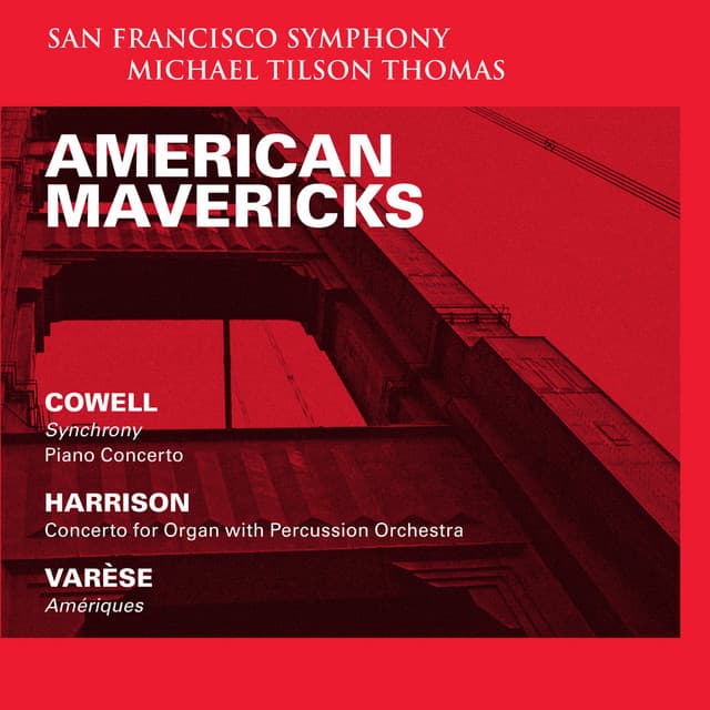 Release Cover San Francisco Symphony, Michael Tilson Thomas - American Mavericks