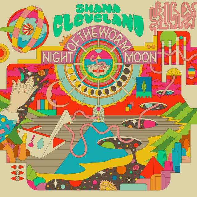 Release Cover Shana Cleveland - Night of the Worm Moon