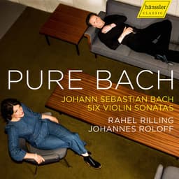 Release Cover Johann Sebastian Bach, Rahel Maria Rilling, Johannes Roloff - Pure Bach