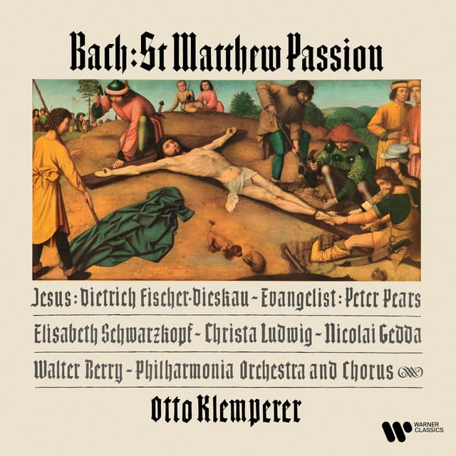 Release Cover Johann Sebastian Bach, Otto Klemperer, Philharmonia Orchestra - Bach: St Matthew Passion, BWV 244 (Remastered)